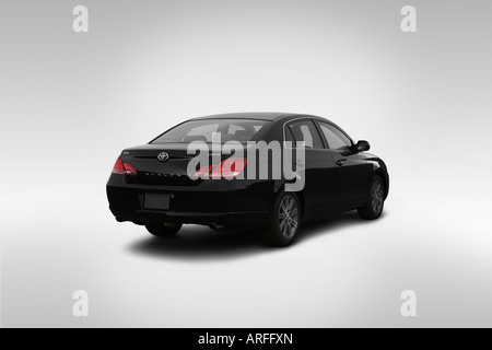 2007 Toyota Avalon Limited in Black - Rear angle view Stock Photo
