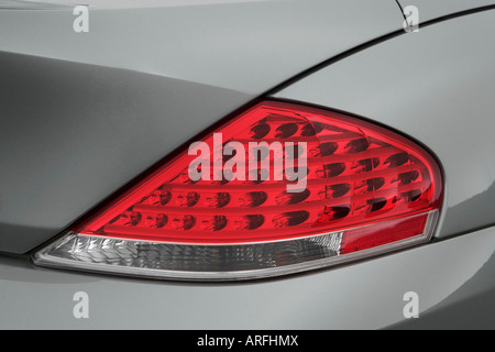 2007 BMW M6 in Silver - Tail light Stock Photo