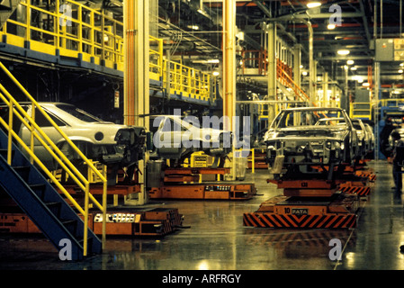 American automotive plant Stock Photo