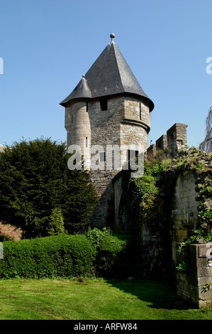 Maastricht Netherlands limburg town city wall Stock Photo