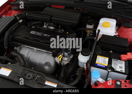 2007 Suzuki Forenza in Red - Rear seats Stock Photo - Alamy