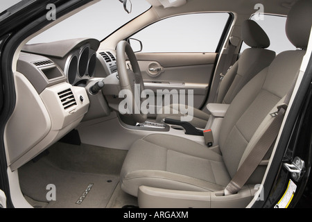 2008 Dodge Avenger SXT in Black - Front seats Stock Photo