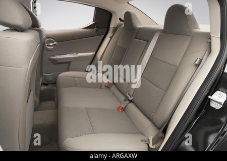 2008 Dodge Avenger SXT in Black - Rear seats Stock Photo