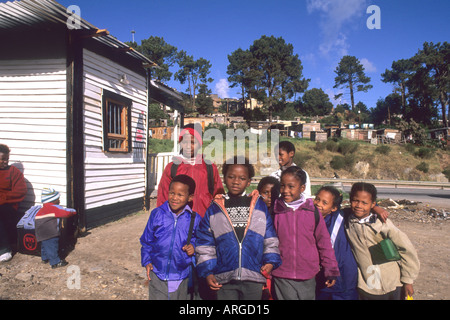 Poverty Sticken Shanty Town Near Durban in South Africa Stock Photo - Alamy