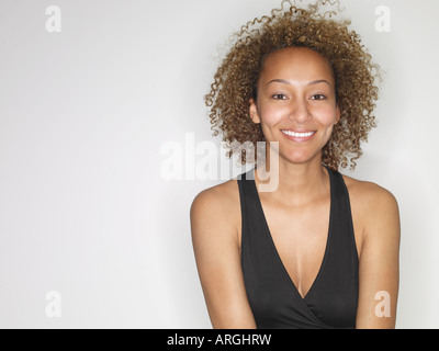 Portrait of Woman Stock Photo