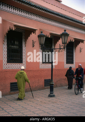 Marrakesh Marakesh Red City Southwestern Morocco Maghreb Maghrebian Berber Arab Arabic Moroccan North Africa Stock Photo