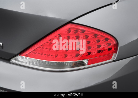 2007 BMW M6 in Silver - Tail light Stock Photo