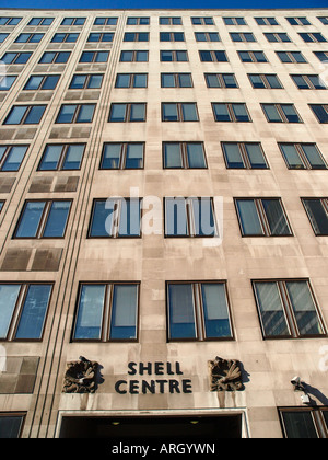 The Shell Centre Belvedere Road Lambeth London England Stock Photo