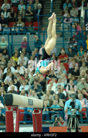 12TH ARTISTIC GYMNASTICS WORLD CUP BIRMINGHAM 12TH DECEMBER 2004 Stock Photo