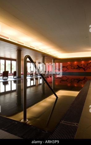 The Spa at the luxury Marques de Riscal Hotel Elciego La Rioja Alava Spain Stock Photo