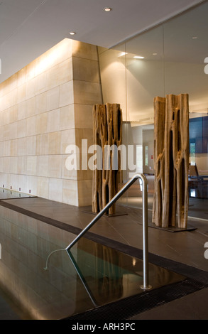 The Spa at the luxury Marques de Riscal Hotel Elciego La Rioja Alava Spain Stock Photo