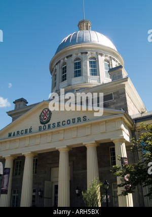 The Marche Bonsecours in Vieux Montreal, Quebec Canada Stock Photo