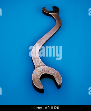 Bendy spanner or ratchet, socket tool Stock Photo