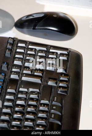 keyboard and mouse Stock Photo