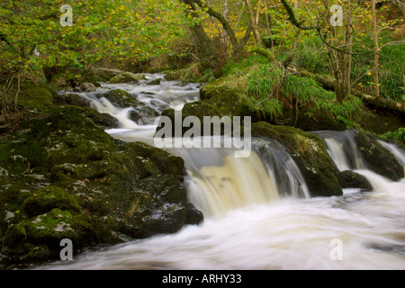 Waterfall Lake District UK Stock Photo
