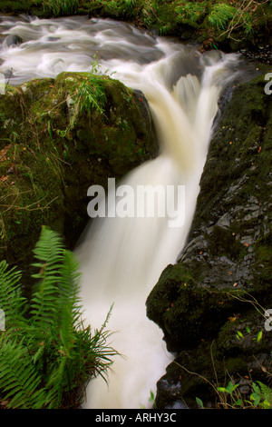 Waterfall Lake District UK Stock Photo