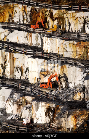 China clay mining industry cornwall UK Stock Photo