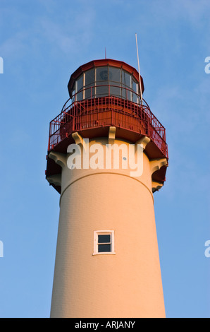 Cape May Lighthouse in Cape May NJ Stock Photo