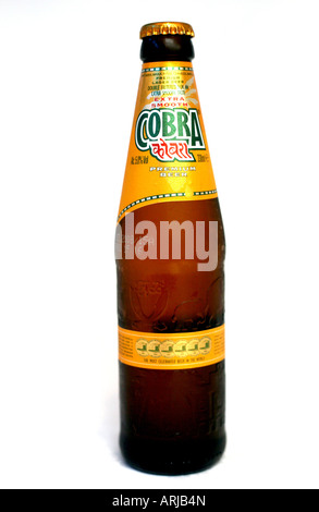Bottle of Cobra Indian beer Stock Photo