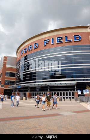 Ford Field home of the NFL Detroit Lions football team Detroit Michigan USA  Stock Photo - Alamy