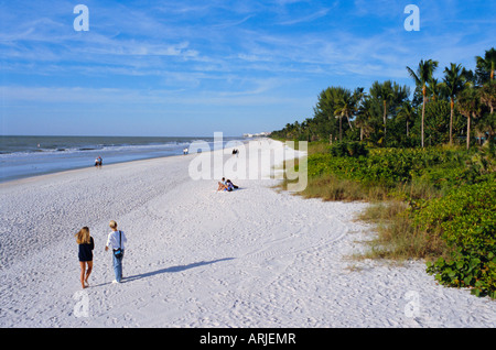 Naples Beach, Naples, Florida, USA Stock Photo