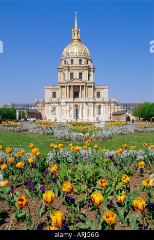 Eglise du Dome, Napoleon's tomb, Hotel des Invalides, Paris, France, Europe Stock Photo