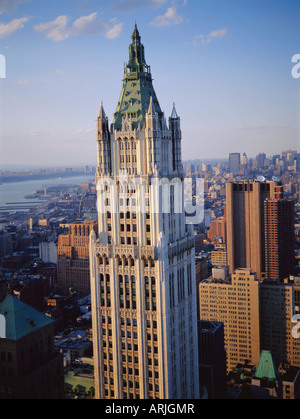 The Woolworth Building, Manhattan, New York, USA Stock Photo