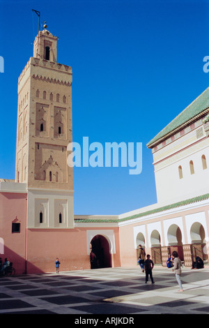 Zawiya of Sidi Bel Abbes, shrine in Marrakech (Marrakesh), Morocco, Africa Stock Photo