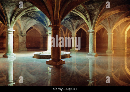 Ancient Portuguese cistern, El Jadida, Atlantic coast, Morocco, Africa Stock Photo