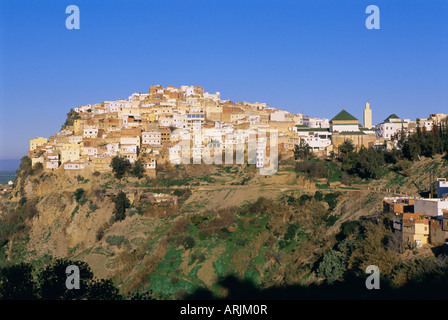 Town of Moulay Idriss, Meknes Region, Morocco, North Africa, Africa Stock Photo