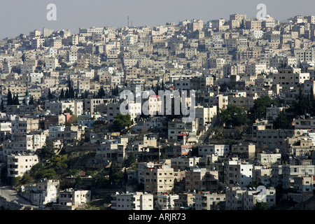 JOR, Jordan, Amman: Houses in the Basman district Stock Photo