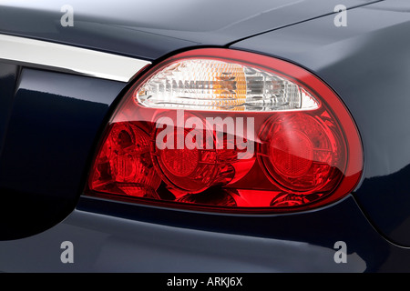 2008 Jaguar S-TYPE 3 in Blue - Tail light Stock Photo