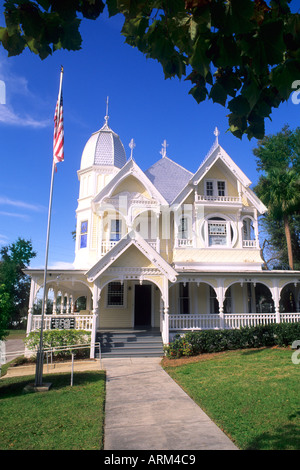 1890s Donnelly House in Mount Dora Florida Classic Victorian Style Home Stock Photo