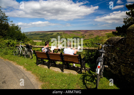 Surprise View Gillamoor North York Moors National Park Yorkshire Stock Photo