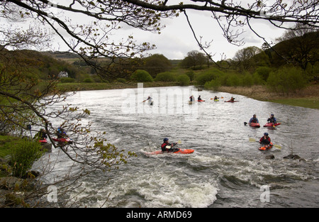 Plas Y Brenin outdoor centre, Capel Curig, Gwynedd, North Wales, on the ...