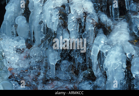 frozen water Stock Photo