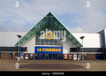 Entrance to the Odeon Lee Valley Multiplex in Pickets Lock London Stock Photo