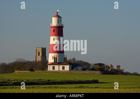 Happisburgh Lighthouse Norfolk UK Stock Photo