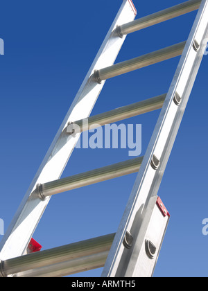 Ladder Work Stock Image Aluminum ladder for work Stock Photo - Alamy
