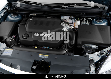 2008 Saturn Aura XR 3.6 in Gray - Drivers Side Profile Stock Photo - Alamy