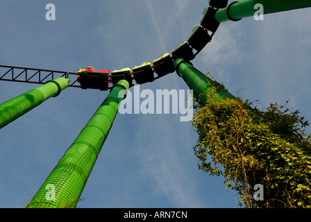 Roller Coaster Adventure island Southend on Sea Essex, England Stock Photo