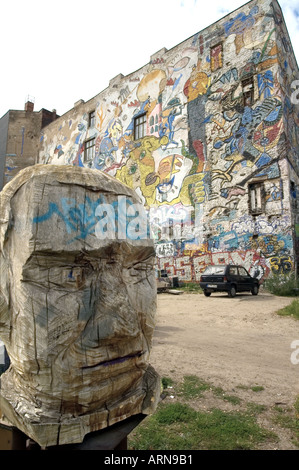 Kunsthaus Tacheles (Art House Tacheles), an art center in Berlin, Germany Stock Photo