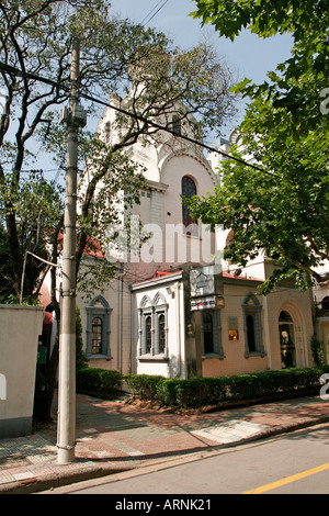 St Saint Nicholas Church in the French Concession in Shanghai China Stock Photo