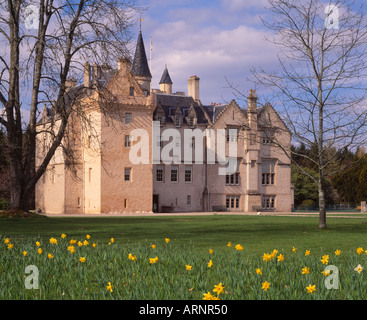 Brodie Castle near Forres Moray Scotland UK Stock Photo Alamy