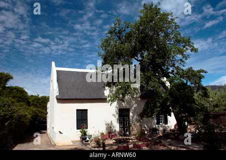 Typical Cape Dutch building Prince Albert South Africa Stock Photo