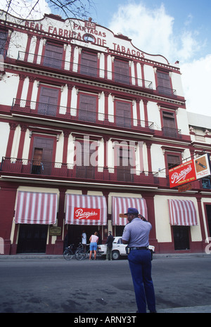 Cuba, Havana, Pantages Cigar factory Stock Photo