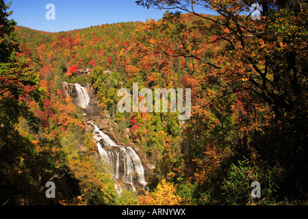 Whitewater Falls, Sapphire, North Carolina, USA Stock Photo - Alamy