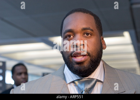 Detroit Mayor Kwame Kilpatrick Stock Photo