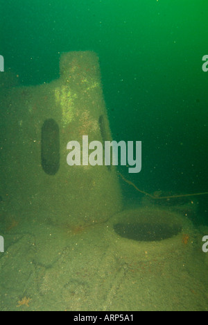 U171 The U171 submarine wreck in Brittany Stock Photo - Alamy