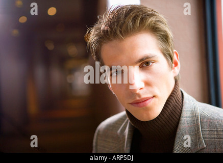 Portrait young businessman Stock Photo